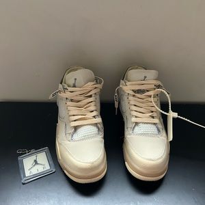 Jordan 4 SP x Off-White Mid Sail W